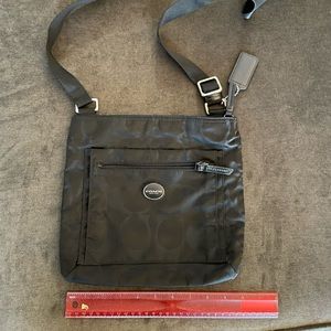 Black Coach Crossbody Purse
